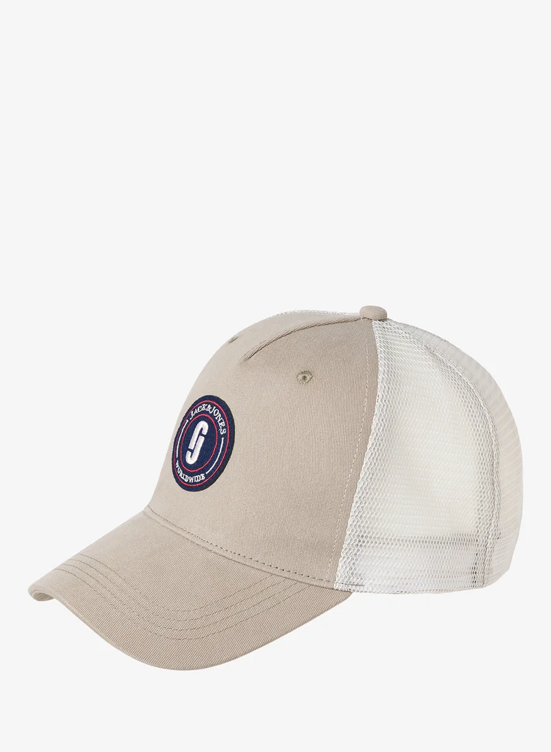 جاك اند جونز قبعة بيسبول برسومات منحنية