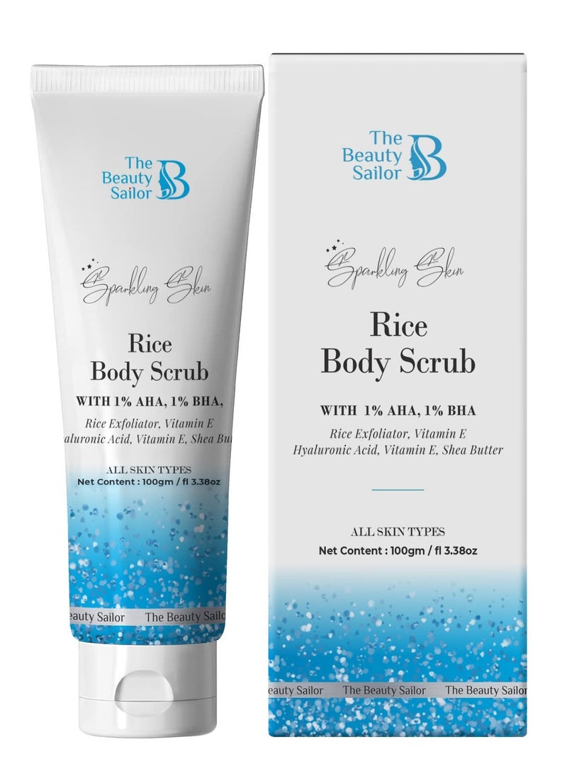 The Beauty Sailor Rice Body Scrub with Hyaluronic Acid 100gm - pzsku/Z54965CC62447900728E3Z/45/_/1701785929/f154bf3a-dc82-4d9c-894d-76d30e69446b