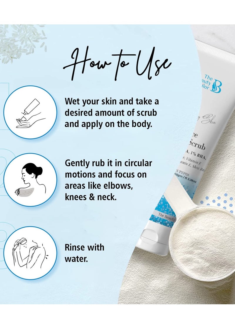 The Beauty Sailor Rice Body Scrub with Hyaluronic Acid 100gm - pzsku/Z54965CC62447900728E3Z/45/_/1701785930/6713e3e9-8169-49c4-97e3-a06f7bcf98a1