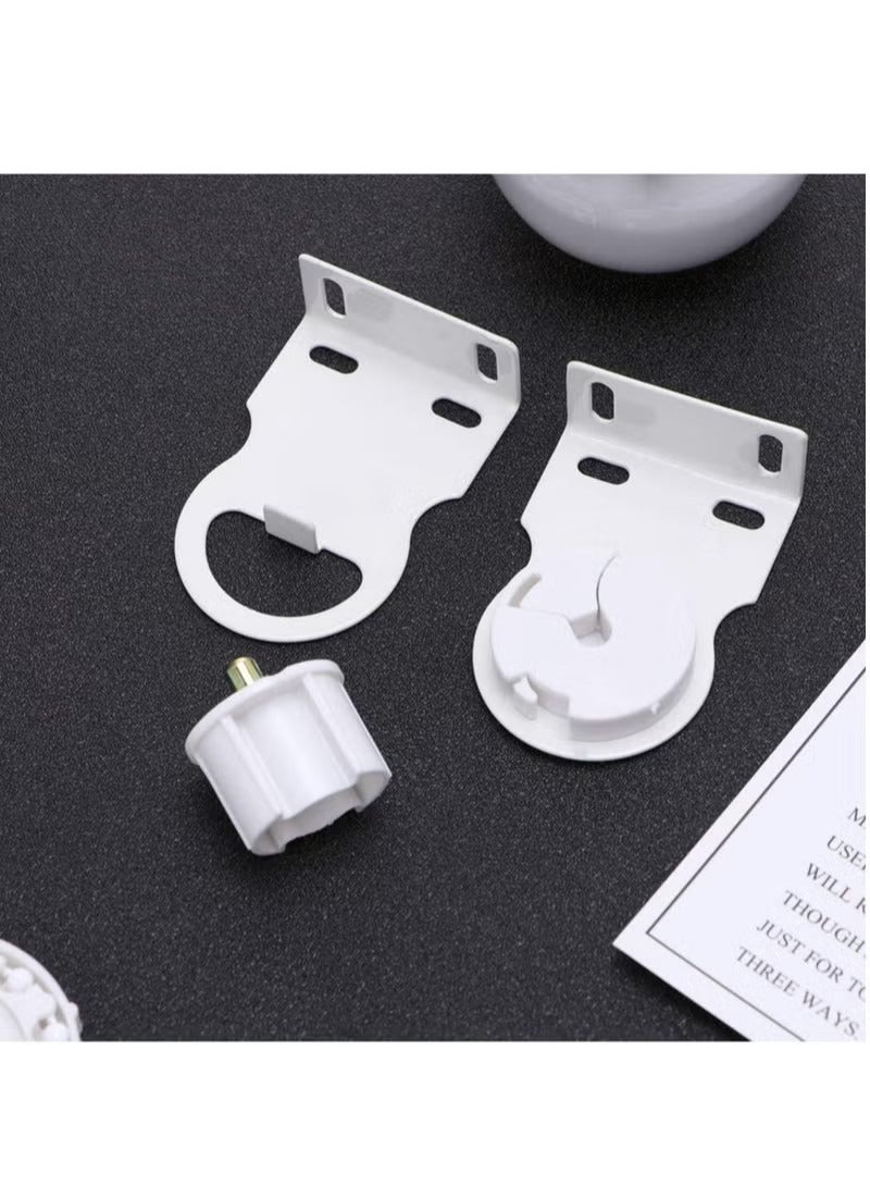 Roller Blind Fitting 1 Set Roller Shade Parts Plastic Bracket Bead Chain Cord with Roller Shade Clutch Rolling Blind Replacement Repair Kit - Image 3