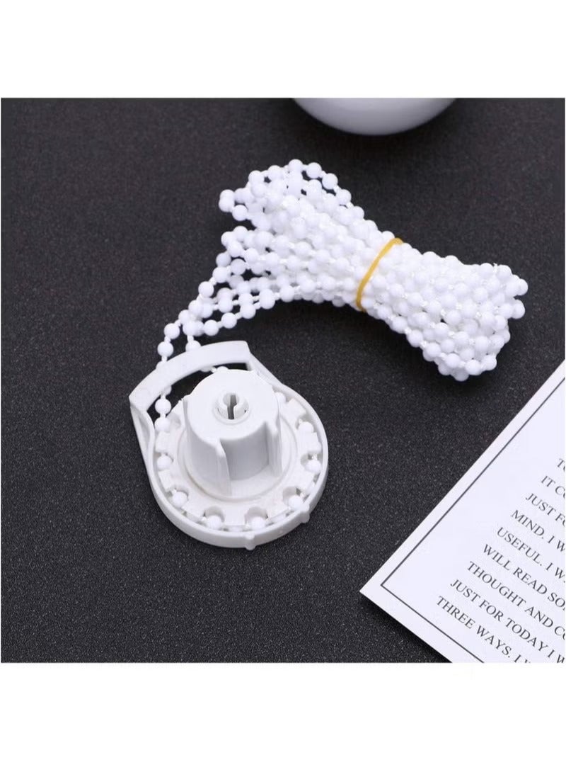 Roller Blind Fitting 1 Set Roller Shade Parts Plastic Bracket Bead Chain Cord with Roller Shade Clutch Rolling Blind Replacement Repair Kit - Image 5