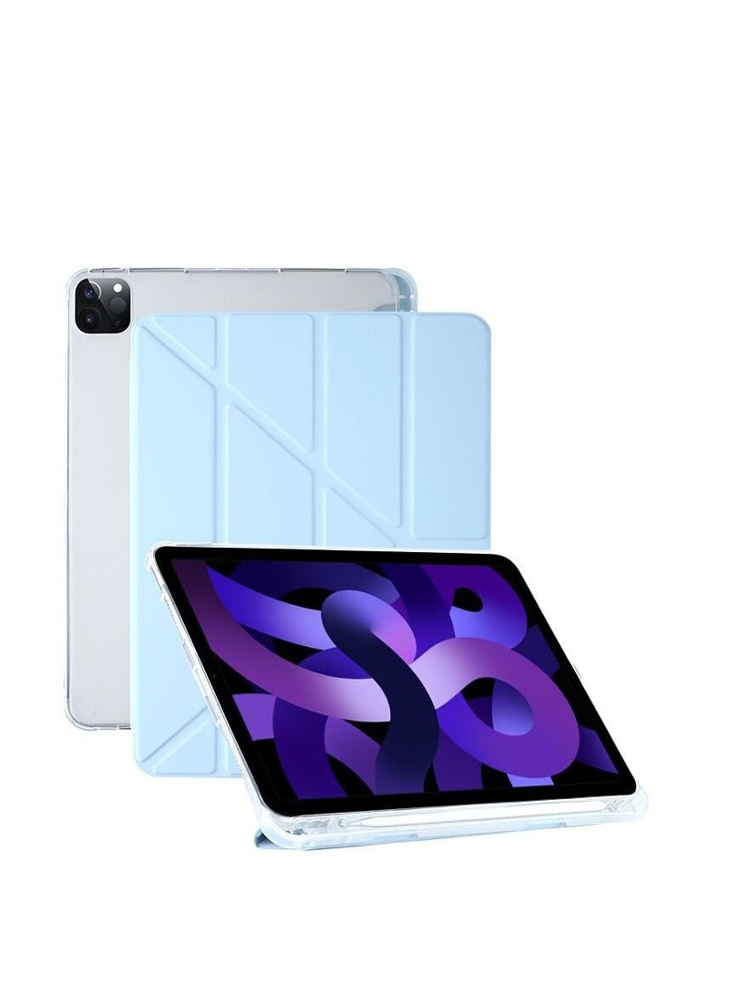 Blue iPad Soft Shell Low Protective Case With Pen Slot