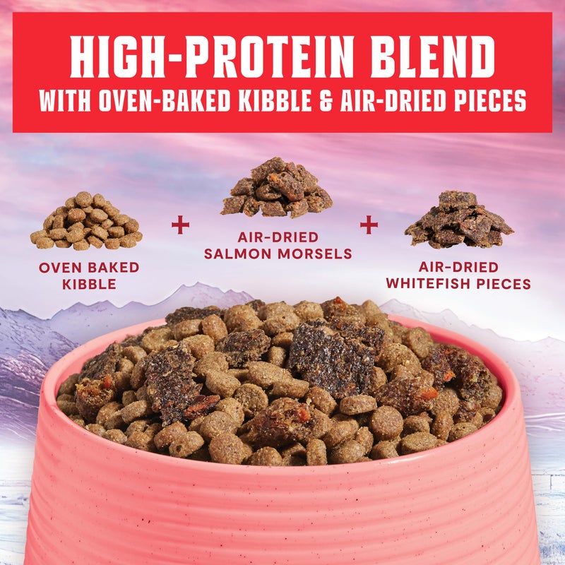 Open Farm, Epic Blend High Protein Dry Dog Food, Probiotic Coated & Bone Broth Infused Kibble with Air Dried Meat & Organs, Minimally Processed & Nutrient Dense, Beef & Superfood Recipe, 18lb Bag - Image 2