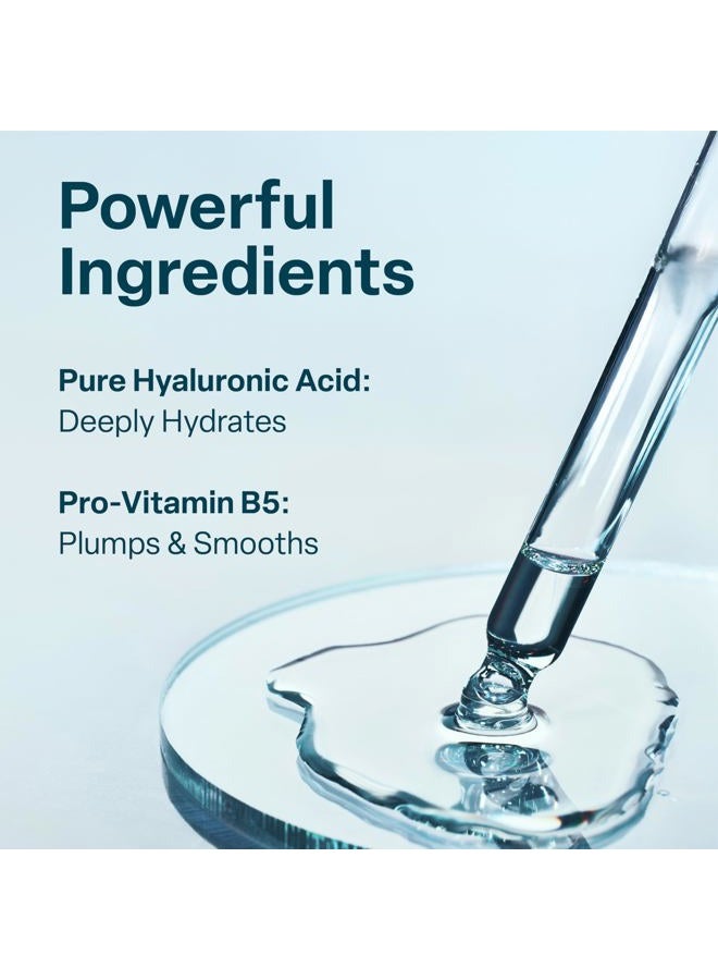 QRxLabs Hydrolific Serum - Ultra Pure Hyaluronic Acid Serum Boosted with Vitamin B5 (LARGE 2 oz) – Formulated to Maximize Dermal Penetration and Provide Long-Lasting Hydration – Best Skin Moisturizing Serum - Image 4
