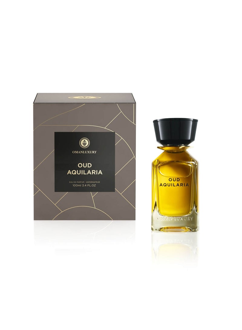 عمان الفاخرة عطر عود اكويلاريا من عمان لاكجري او دو بارفيوم 100 مل - Image 2