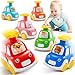 TooyBing Press and Go Car Toys for Toddlers 13 6 Pack Animal Baby Car Toys for 1 2 Year Old Boy Push Go Friction Vehicle Toys for Infants 1218 Months One First Birthday Gifts for Boys Girls - Image 3