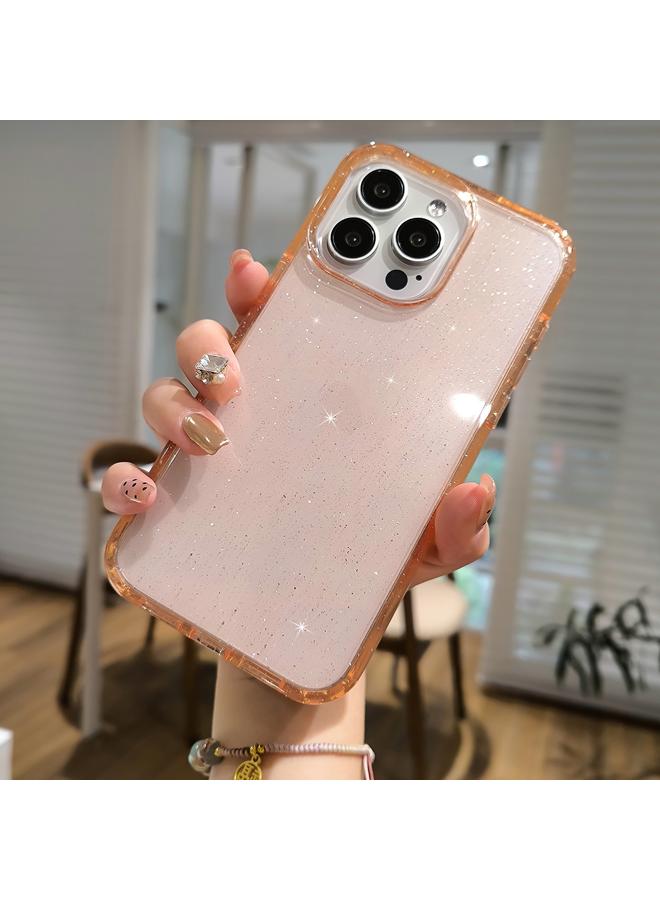 S-TOP Case For iPhone 16 Pro Max Glitter Powder TPU Hybrid PC Phone Case - Image 2