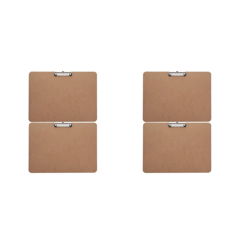 4 pcs Lightweight Drawing Board For Artists And Students Art Clipboard For Drawing Clipboard Holder Clipboard Clip Board Clip - Image 1