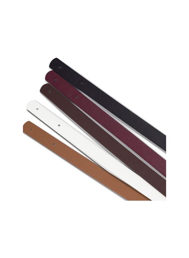 klarako 2pcs PU Leather Purse Handles Totebag Straps Replacement Handbag Handle for DIY Handbag Purse Making Accessories (Beige)60cm  - Image 4