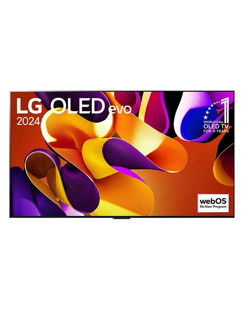 LG 83 Inch OLED evo G4 4K OLED83G46LA Black - Image 2