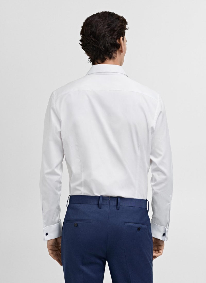 Mango Man Masnou Long Sleeve Regular Fit Shirt  - Image 2