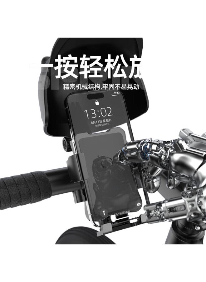 SupFire Electric Bike Phone Holder, Multifunctional, For Food Delivery Riders, Fixed, For Road And Mountain Bikes, Navigation - Image 3
