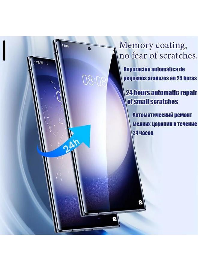 erorex 2 Plus 2 Compatible For Samsung Galaxy S24 Ultra Privacy Screen Protector Anti Spy Full Adhesive Flexible Film With Camera Lens Protector Anti Scratch Full Coverage No Bubble  - Image 3