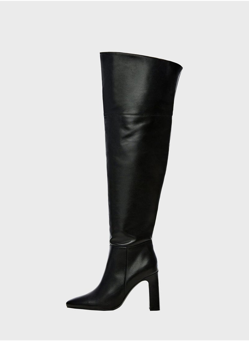 MANGO - Nebot Knee Boots - Image 1