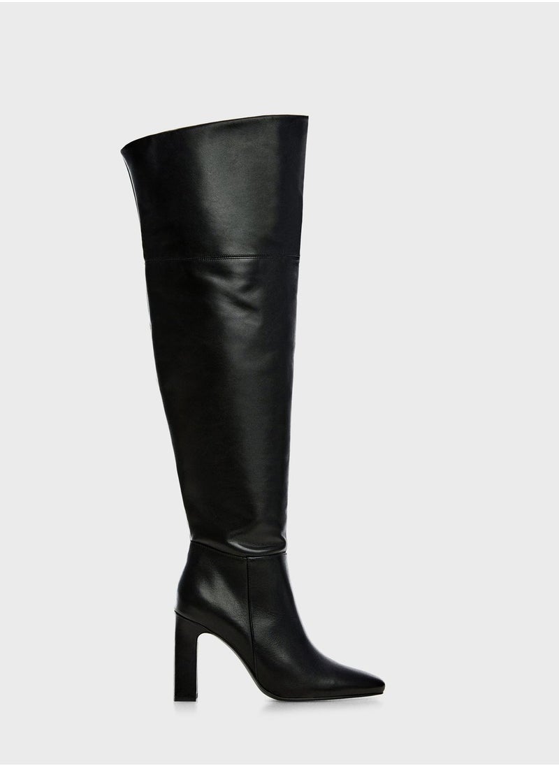MANGO - Nebot Knee Boots - Image 1