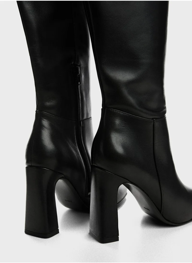 MANGO Nebot Knee Boots