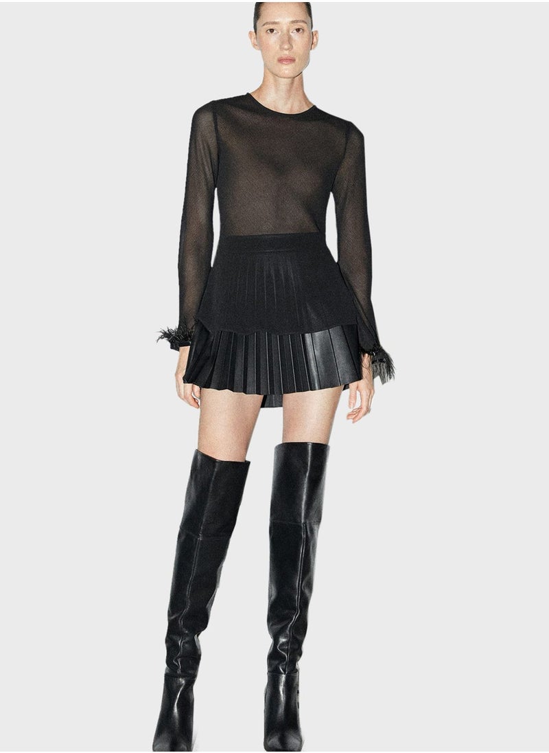 MANGO - Nebot Knee Boots - Image 1