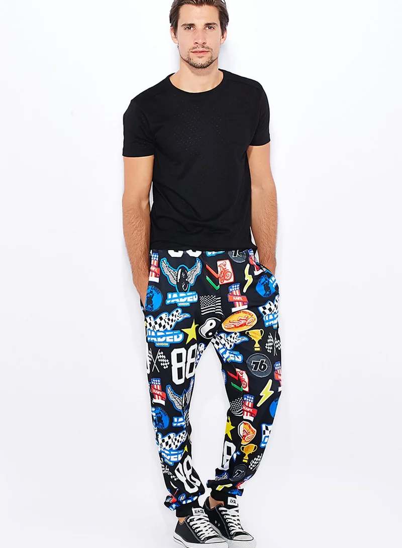 Jaded London Printed Joggers