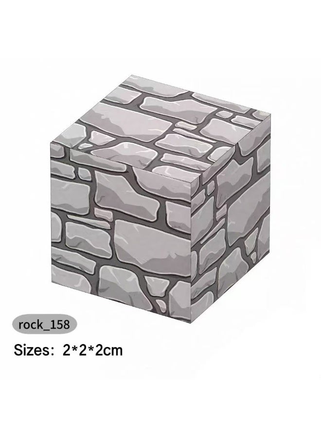 20 PCS Mine Magnet World Magnetic Blocks Set, Pixel Building Cubes for Kids, STEM Educational Creative Construction Toys, Safe Durable Magnet Bricks for Boys Girls 3+ Years Old, Birthday Gift Party Favors - Image 1