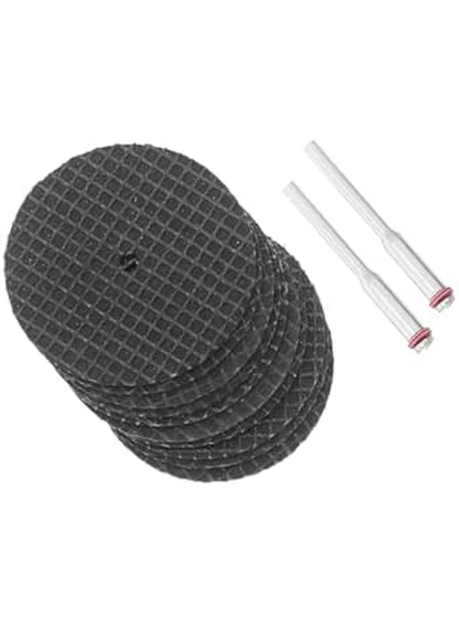 1 1 4 Inch 12Pcs Fiberglass Reinforced Cutting Disc Set For Metal Stone Tile - Image 1