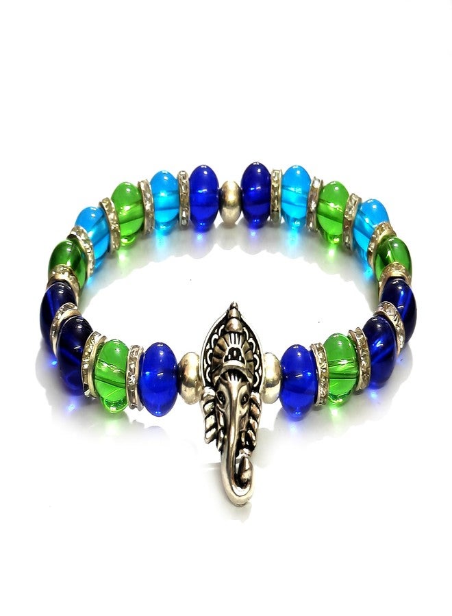 ASTROGHAR God Ganesha Shri Ganesh Ganesh Ji Multi Colur Bracelet Bracelet For Men And Women - Image 1