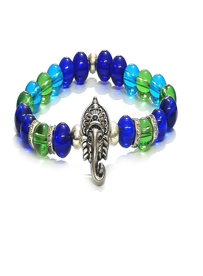 ASTROGHAR God Ganesha Shri Ganesh Ganesh Ji Multi Colur Bracelet Bracelet For Men And Women - Image 3
