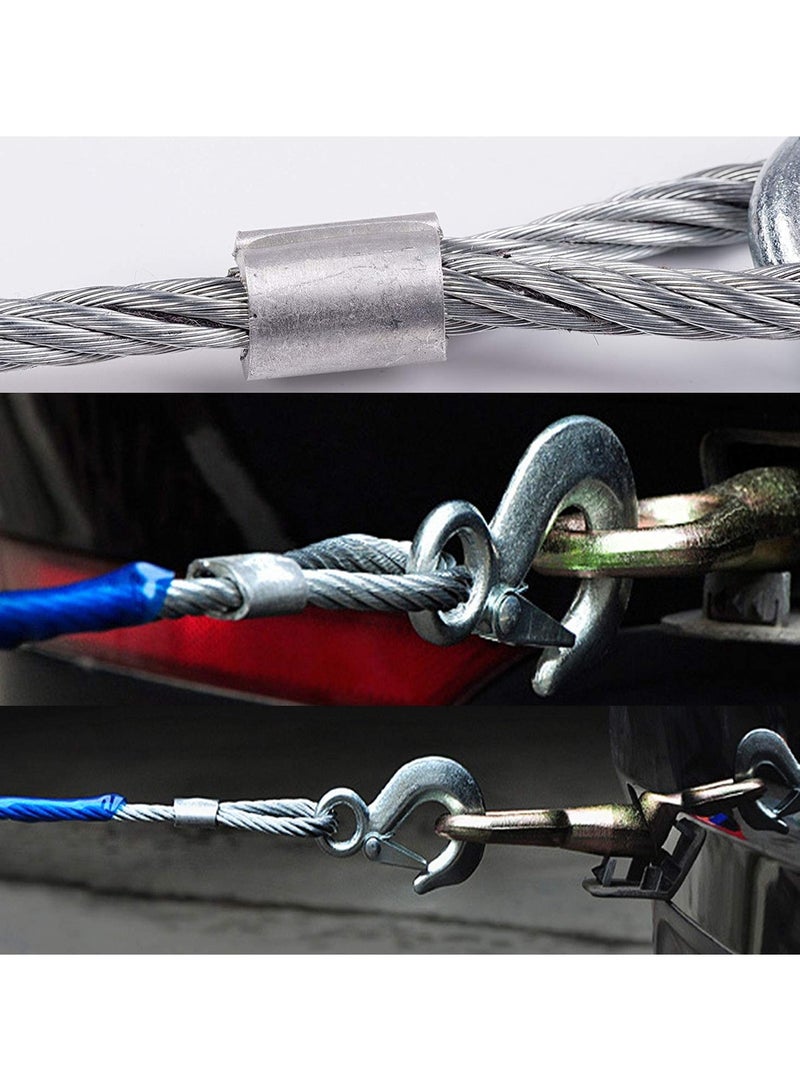 3XR Car Emergency Tow Rope 3.5 Meter, 18mm Car Tow Rope Metal Wire - Image 5