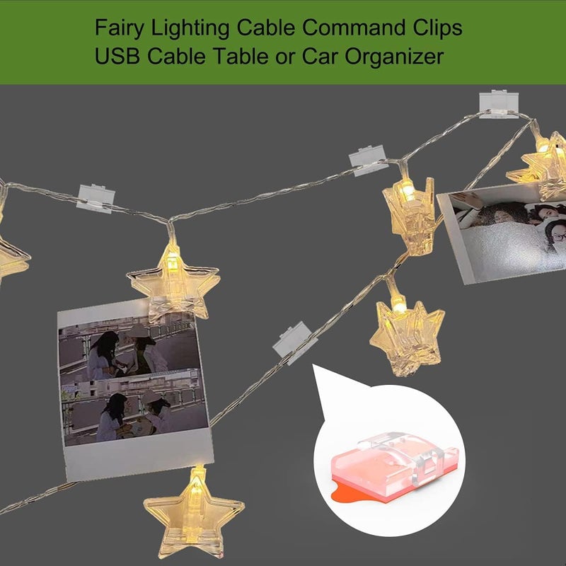 ATB - LED Strip Light Self-Adhesive Mounting Brackets and Clips,LED Strip Light Holder 100pcs (101) - Image 5