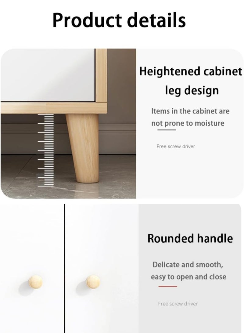 AGD MDF coffee corner coffee cabinet with large storage capacity for your living room or office with a distinctive look - Image 5