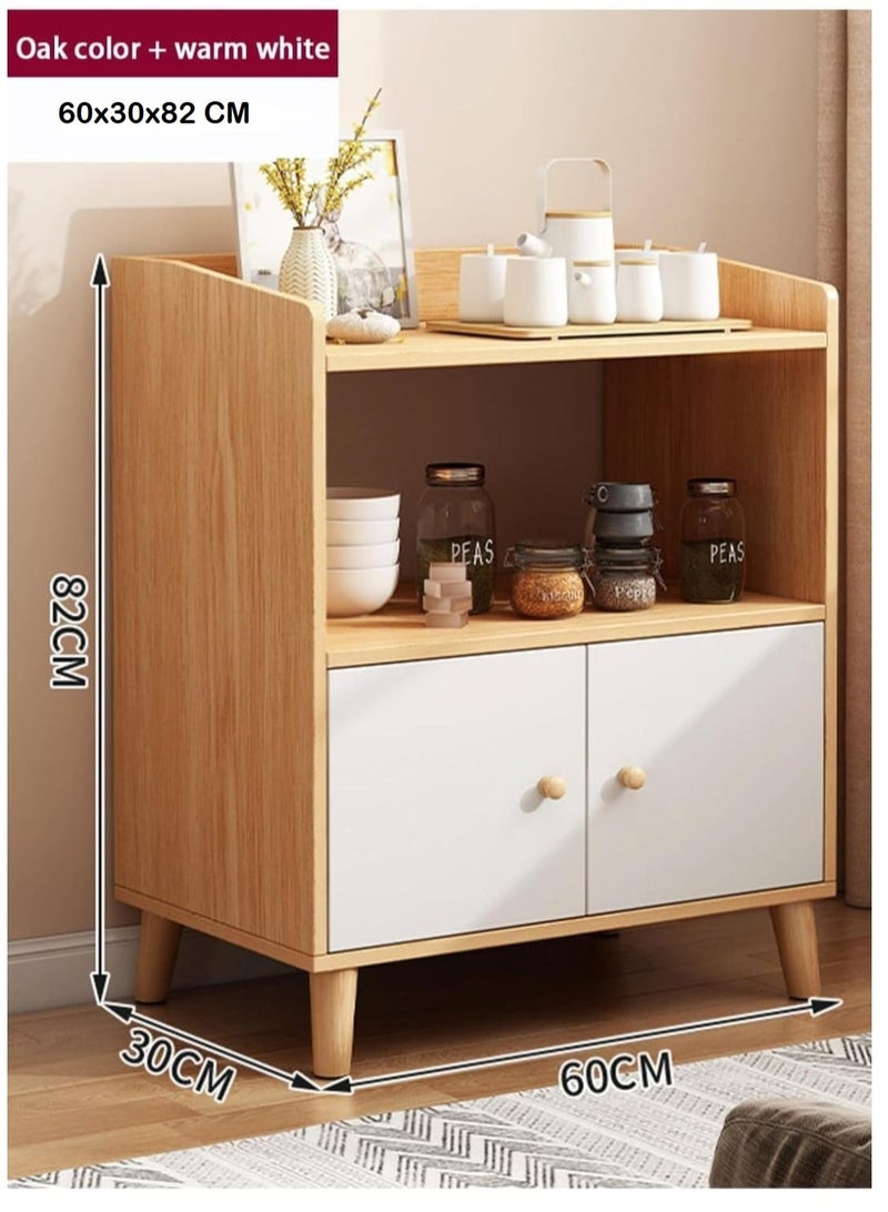 AGD MDF coffee corner coffee cabinet with large storage capacity for your living room or office with a distinctive look - Image 3