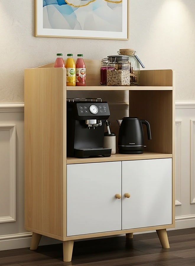 AGD MDF coffee corner coffee cabinet with large storage capacity for your living room or office with a distinctive look - Image 2
