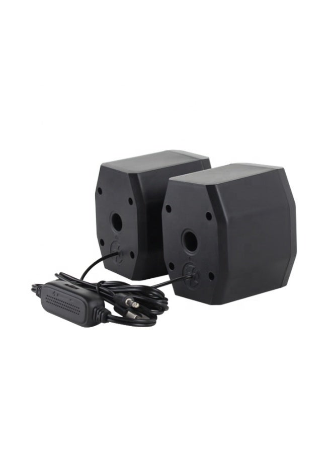 Kisonli Loud Speaker A-101s google Speaker Multimedia Audio 3.5 mm USB Speaker Wire - Image 3