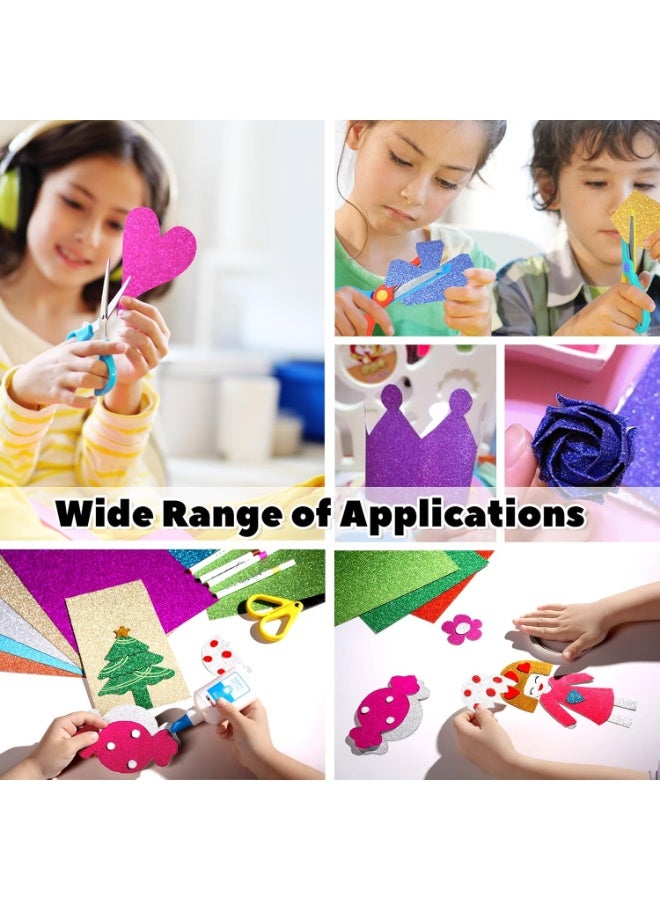  طائرة ورقية ورق كرتون براق، 20 ورقة، 20 لون، ورق ملون ممتاز مقاس A4، 250 جم/م². - Image 5