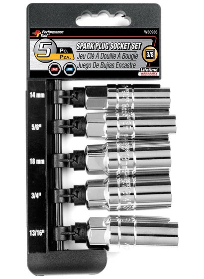 Performance Tool W30936 5 Piece Spark Plug Socket Set - pzsku/Z54985FCDD50D2D95F82FZ/45/1749372915/51a43650-068e-4b45-a859-4af33ed588a3