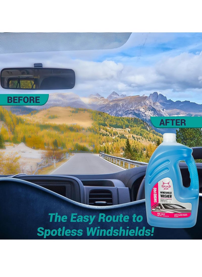 SWORD PRO SW387 Windshield Washer Concentrate - 5L for Clean and Protected Windshields - pzsku/Z549871EB549AB853A002Z/45/_/1707828990/3916b39a-aacc-4482-bf5c-d562ec706d33