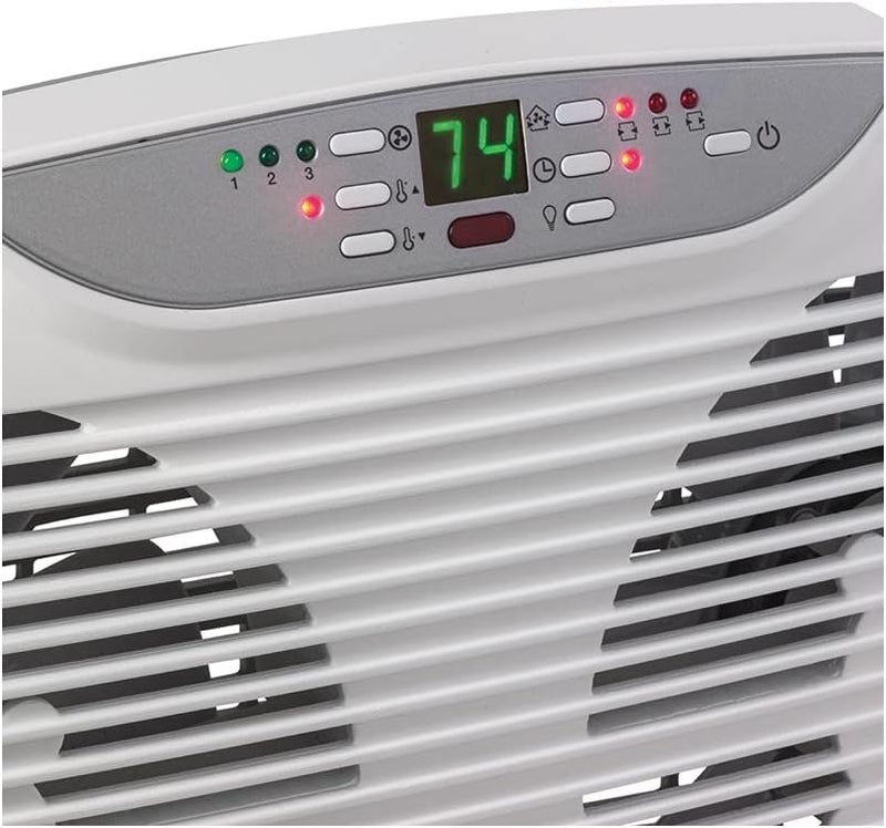 Lasko Electrically Reversible Twin Window Fan with Remote Control, W09550 - Image 4