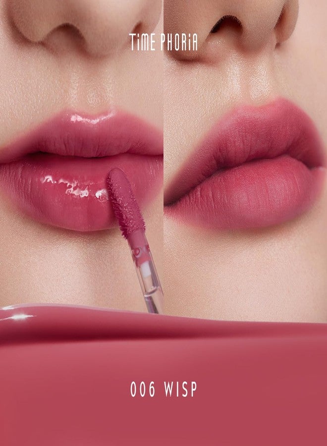 TIMEPHORIA Altera Blurring Tint Lip Stain 006 Wisp, Muted Pink Glossy to Soft Matte Finish, Blur Lip Lines, Weightless No-Sticky Airy Velvet Texture, Vibrant Hydrating Long-Lasting Lip Makeup - Image 2