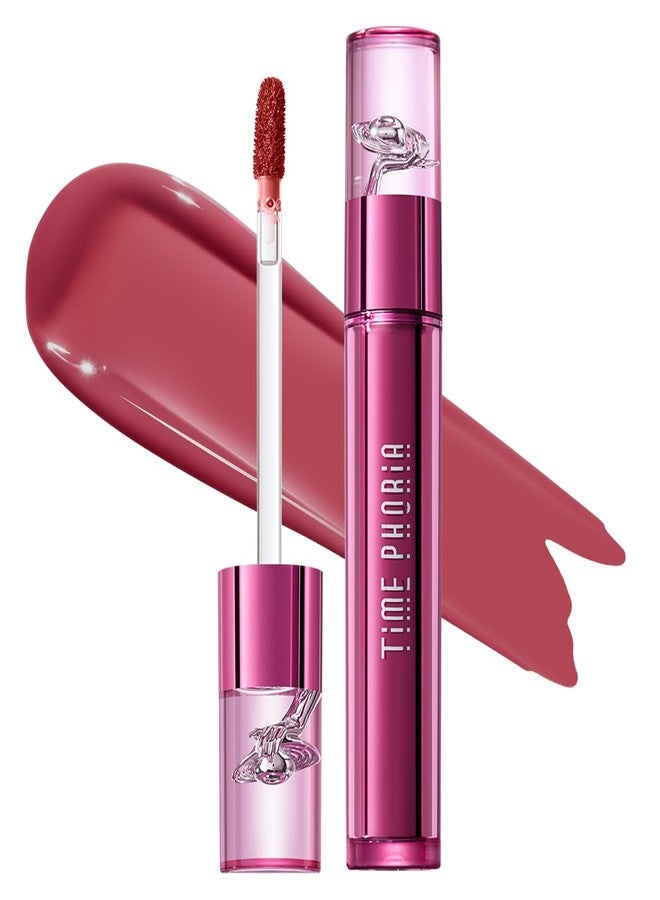 TIMEPHORIA Altera Blurring Tint Lip Stain 006 Wisp, Muted Pink Glossy to Soft Matte Finish, Blur Lip Lines, Weightless No-Sticky Airy Velvet Texture, Vibrant Hydrating Long-Lasting Lip Makeup - Image 1