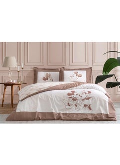özdilek Mickey & Minnie Mouse Blogger Double Disney Licensed Elastic Fitted Bed Sheet Duvet Cover  - Image 2