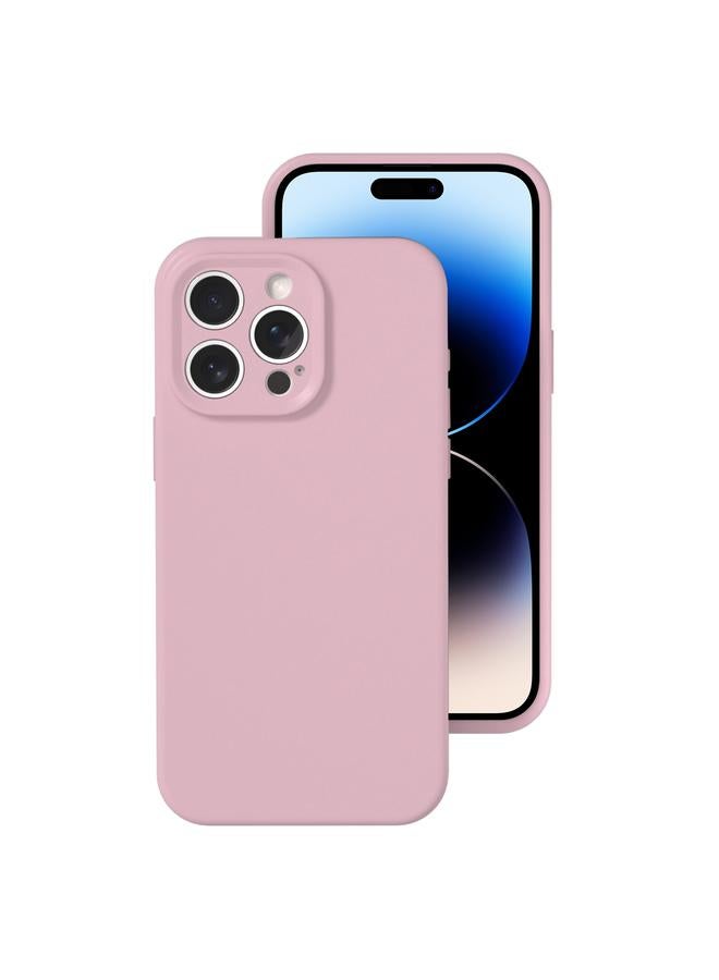 S-TOP Case For iPhone 14 Pro Precise Hole Liquid Silicone Jelly Color Full Coverage Phone Case - Image 1