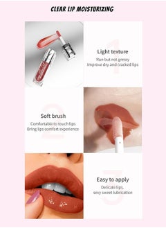 Lip Glow Oil Color Reviver Cherry Oil Hydrating Moisturizing Plumping Lip Gloss Lip Balm for Fuller and Moisturizing Lips Hydrating Lip Serum Glitter Shine Primer Lip Tint for Dry Peeling Dark Lips 05 - pzsku/Z5498B7EBEC74F049403EZ/45/_/1706954876/71972fd5-88e0-4375-ae5b-ddee502601d3