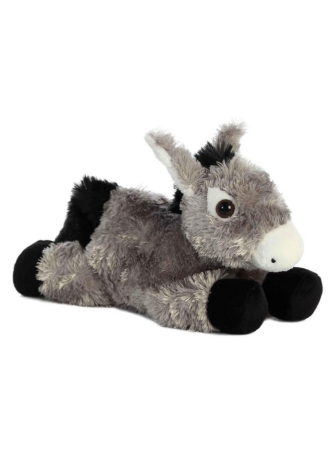 AURORA أورورا® دمية حمار ميني فلوبسي™ الجذابة - سهولة مرحة - رفقاء خالدون - رمادي 8 بوصات - Image 1