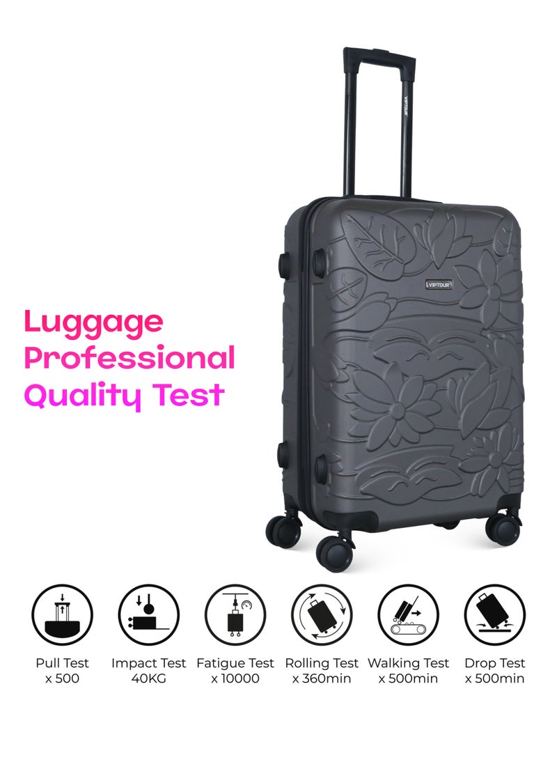 فيبتور طقم حقائب سفر 3 قطع ABS بعجلات مع نظام رقم قابل للقفل - Image 4