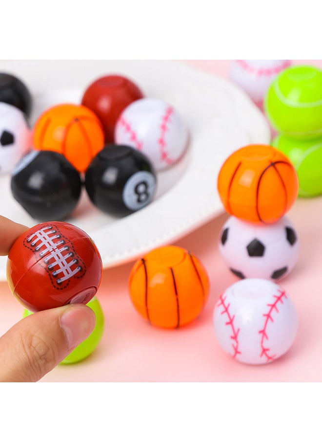 Hot Sale 35mm Football Basketball Table Ball Fingertip Gyro Vent Decompression 3.5cm Rotating Gyro Toy-Specifications:Random Mix  - Image 2