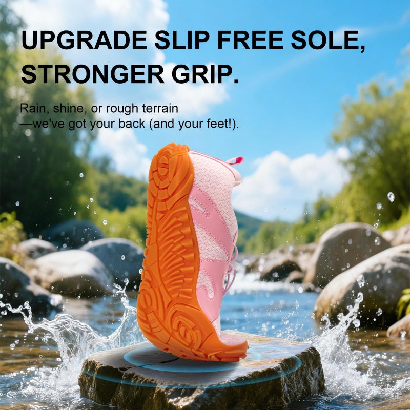 ELETON Hike Barefoot Shoes Womens Men Footwear,Pro-Healthy&Non-Slip Water Shoe for Women Men, Wide Toe Running Shoes Boots Sneakers Unisex - Image 5