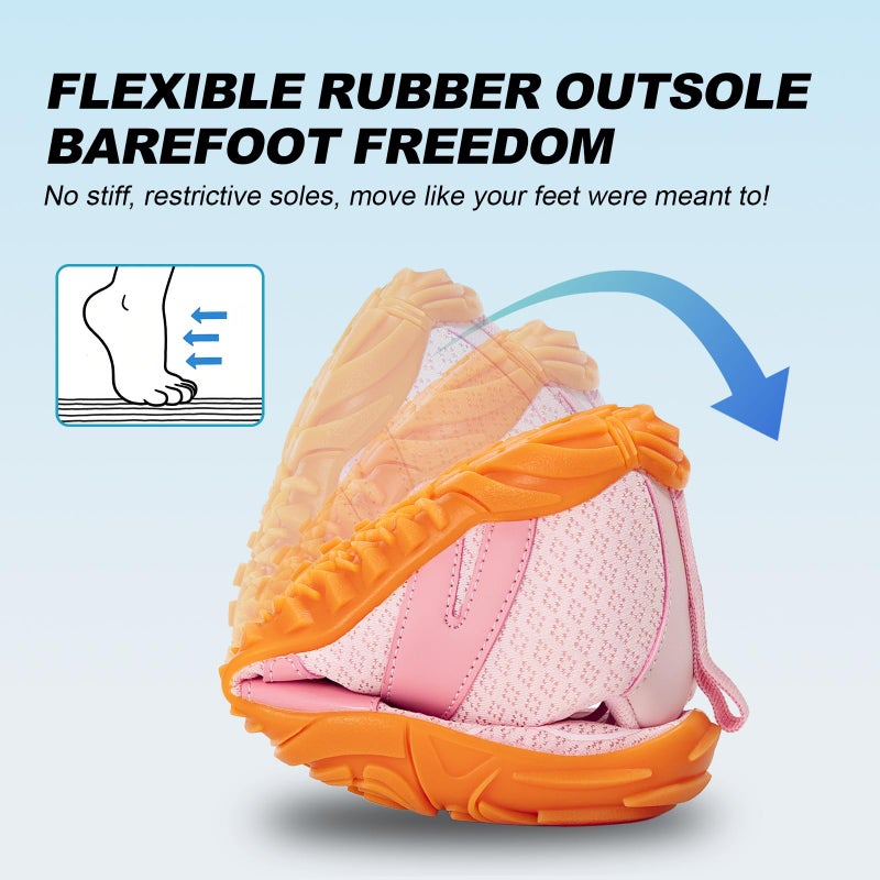 ELETON Hike Barefoot Shoes Womens Men Footwear,Pro-Healthy&Non-Slip Water Shoe for Women Men, Wide Toe Running Shoes Boots Sneakers Unisex - Image 2