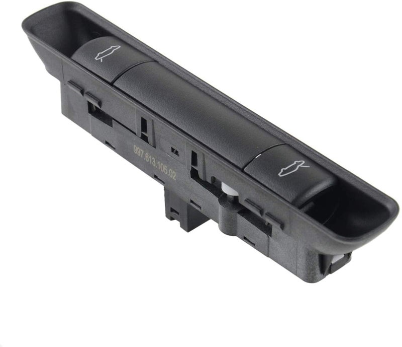 99761310502A05 Hood and Decklid Release Switch Interior Switch Cover For Porsche 911 Boxster Cayman Carrera 20052012