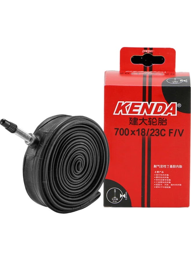 Kenda Bicycle Inner Tube, 700*23C, Inner Tube For Road Bikes, Butyl Inner Tube, Presta Valve, Extended Valve, Pressure-Resistant Tire, 26-Inch Inner Tube, Black - Image 2