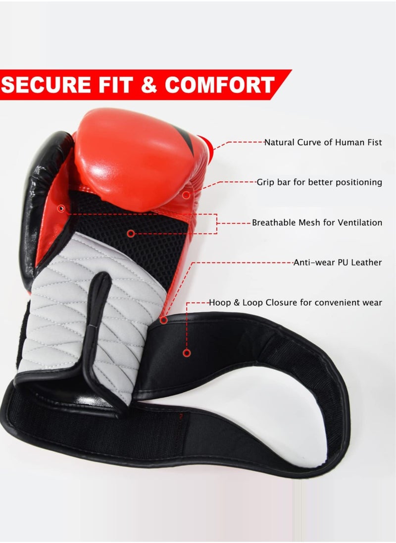 Sky Land Premium Boxing Gloves / Training Gloves For Men And Women / For Fitness Training, Punch In Boxing / Kickboxing / Sparring EM-9340-M  - Image 3