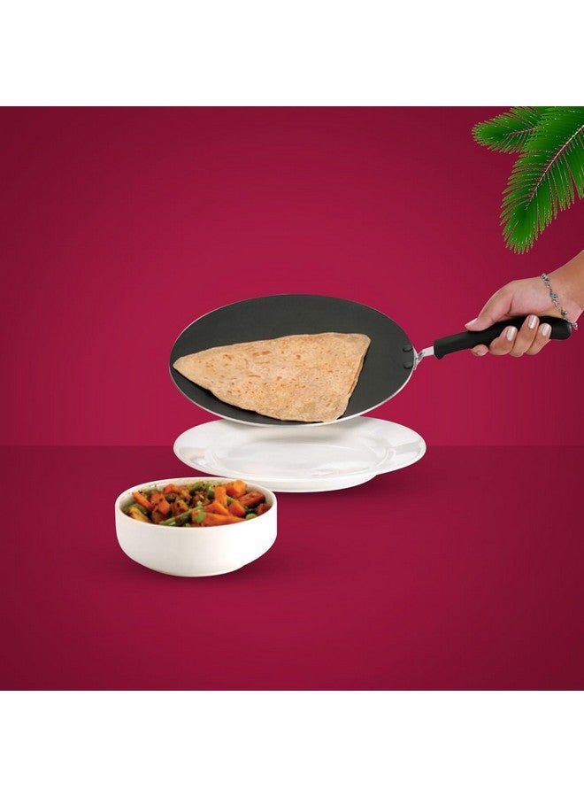 Premier Non Stick 24cm Supreme Concave Tawa - Perfect for Dosas, Pancakes, Durable, Non-Stick Surface for Healthier Meals, Lightweight, Durable, Heat Resistant, Dishwasher Safe Tawa - Image 4